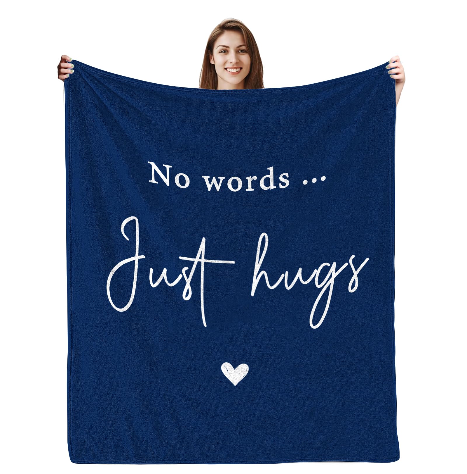 ATOurDealss Get Well Soon Gifts for Women Hug Blanket Warm Friendship Thinking of You Gifts Encouragement Gifts for Women Sympathy Gift Love Blanket 80"x60"