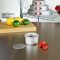 Vista 5 de Molde para tarta redondo de aluminio anodizado Fat Daddio con base extraíble