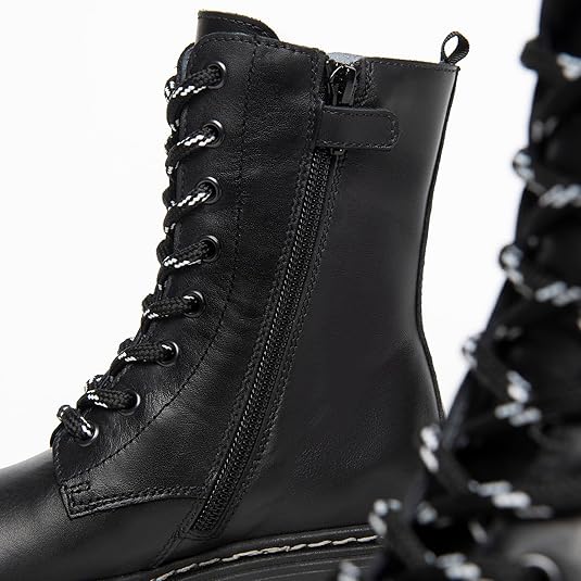 Stivaletti Anfibi Nero Giardini I132151F Per Ragazze Pelle