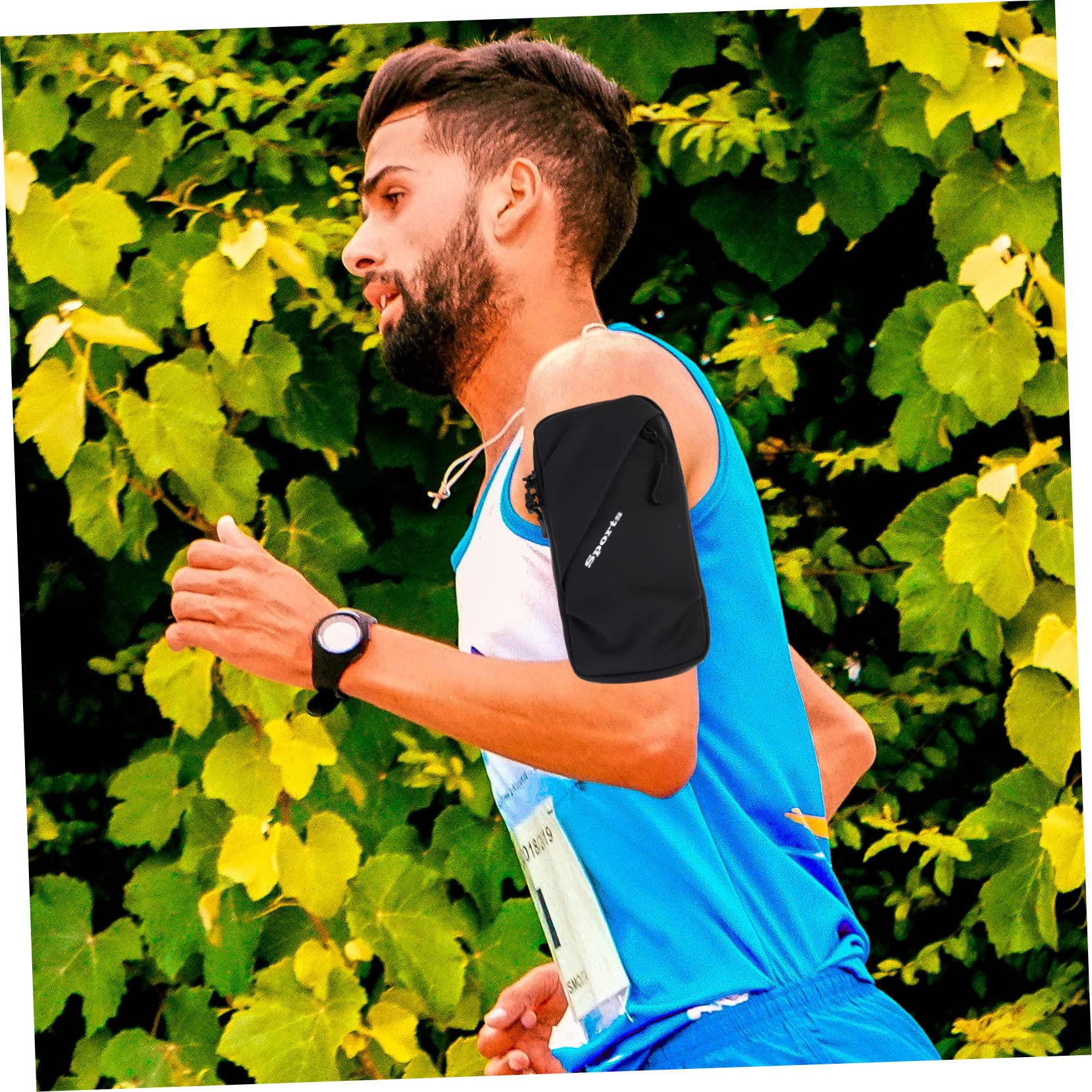 Uonlytech 3stücke Sportliches Handy-Armband Für Jogging Wasserdichtes Und Atmungsaktives Handy-Storage-Pouch Kompatibel Mit Smartphones Für Laufen Radfahren Und Fitnessaktivitäten