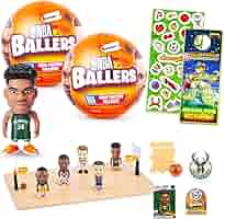 NBA Ballers ミニ フィギュア Amazon.com: Zuru NBA Ballers Basketball Player Set - Bundle