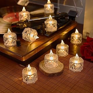 LEDキャンドルライト 12個 半透明 クリスマス飾り 癒しの灯り 暖色 無香料 火を使わない ナイトライト 安眠 おしゃれ 乙女心 人気 写真摄影 誕生日 纪念日 パーティー プロポーズ