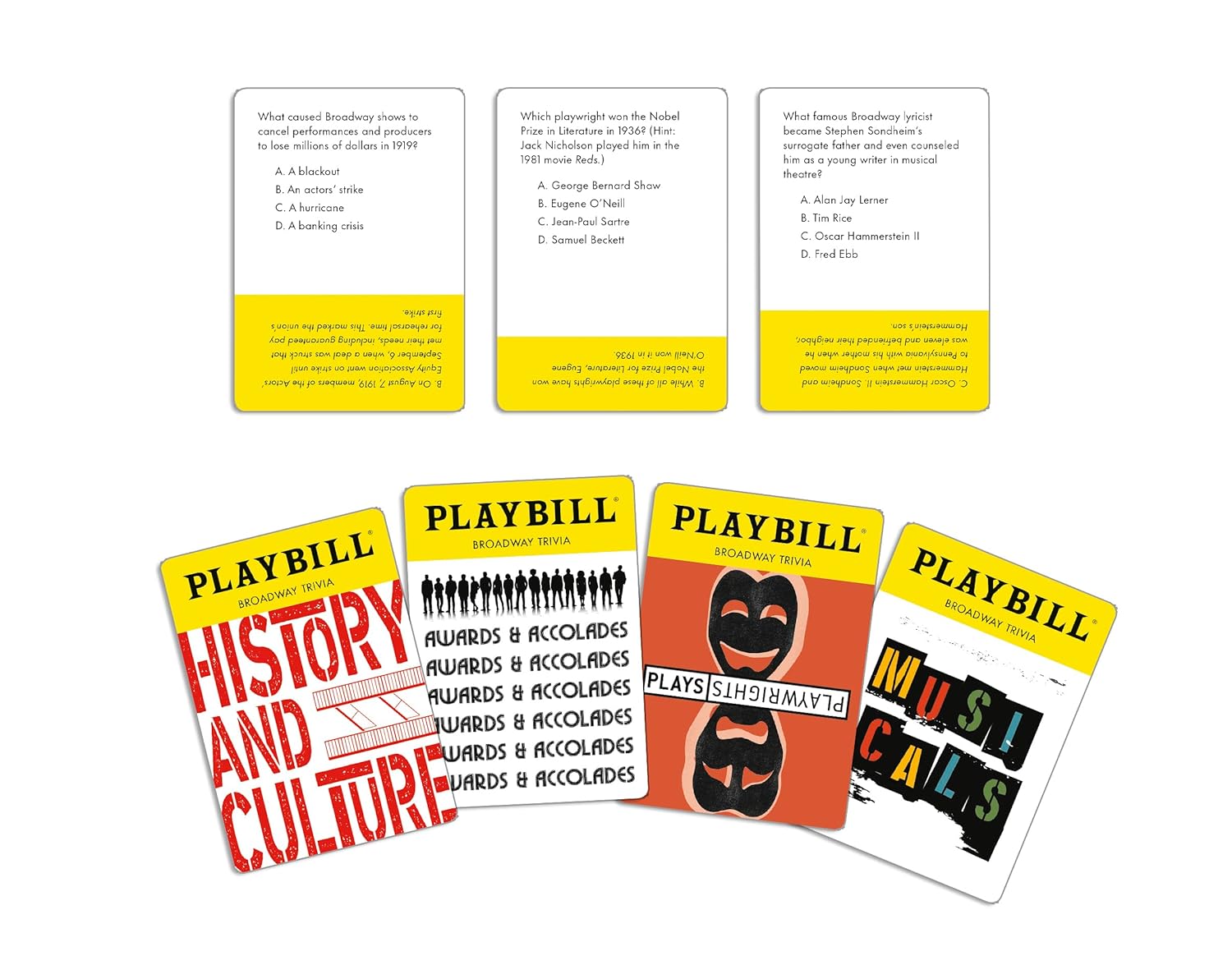 Playbill Broadway Trivia: 200 Questions for Fans of Musicals, Plays, and Theatre History - Image 3