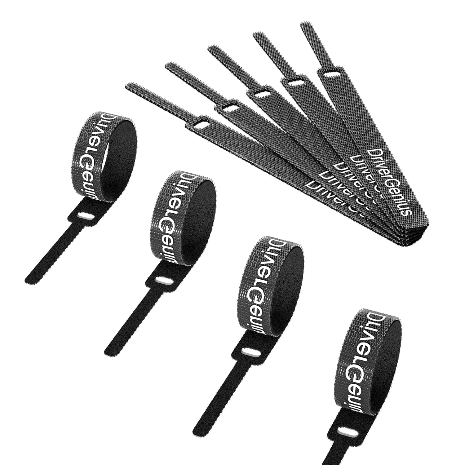 Reusable Cable Straps Wire Ties Adjustable Cable Ties Releaseable