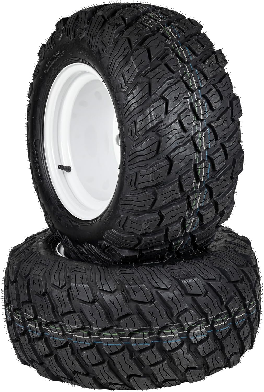 8TEN Wheel and Tire 23×10.5-12 for Lawn Mower Garden Tractor Golf Cart Turf Equipment 2 Pack