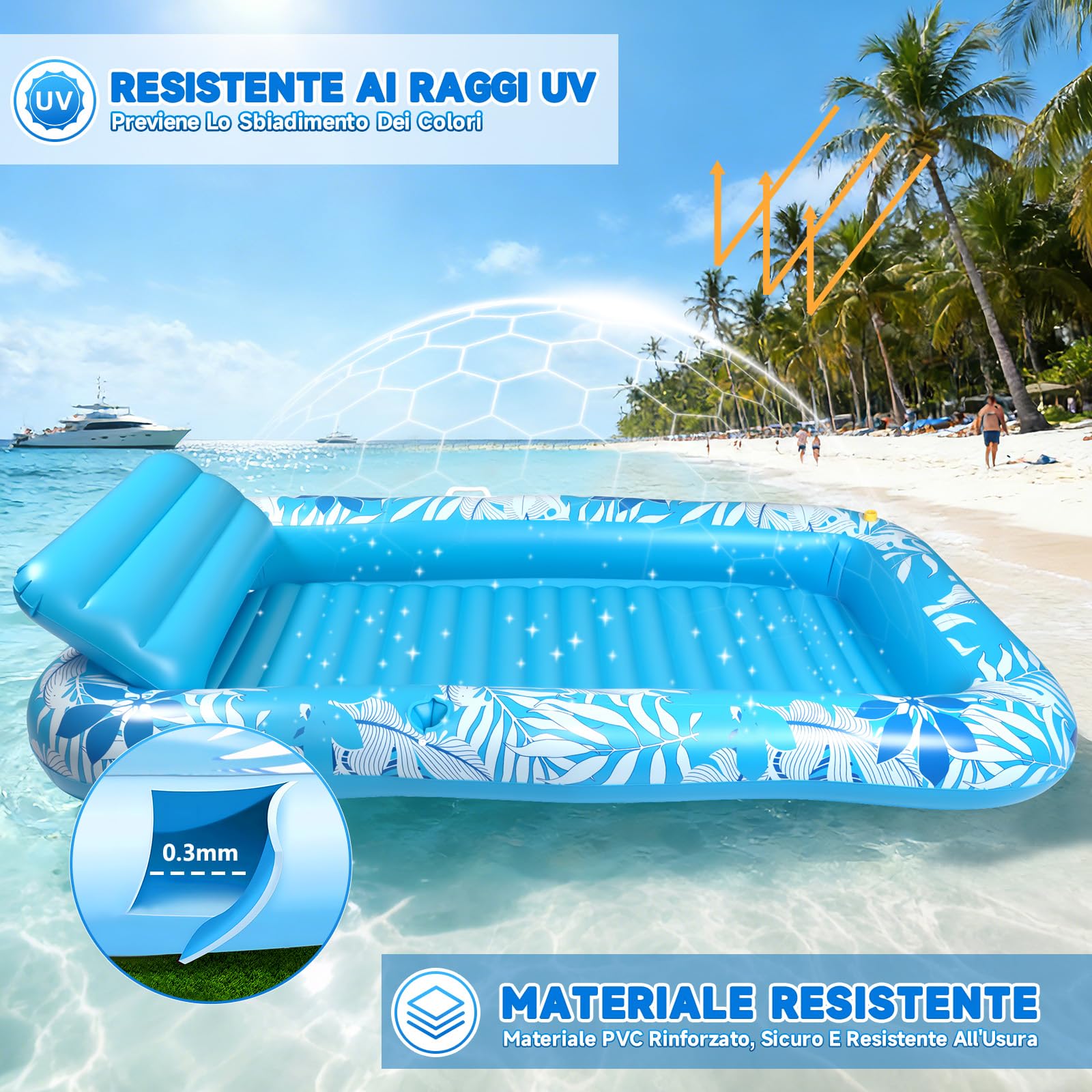 Materasso gonfiabile per piscina