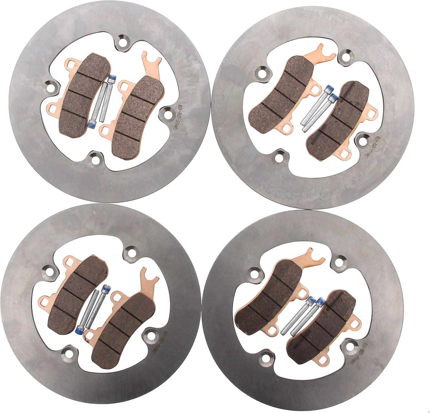 Brake Rotors & Pads fit CanAm Defender Max HD9 2022 2023