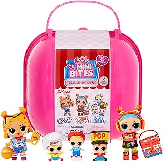 L.O.L. Surprise! Loves Mini Sweets S3 Deluxe- Kellogg's with 4 Dolls, Accessories, Limited Edition Dolls, Candy and Cereal Theme, Kellogg’s Theme, Collectible Dolls- Great Gift for Girls Age 4+