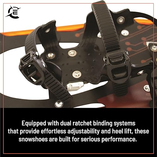 Miniatura 6 de Cascade Mountain Tech Lightweight Aluminum Frame Snowshoes