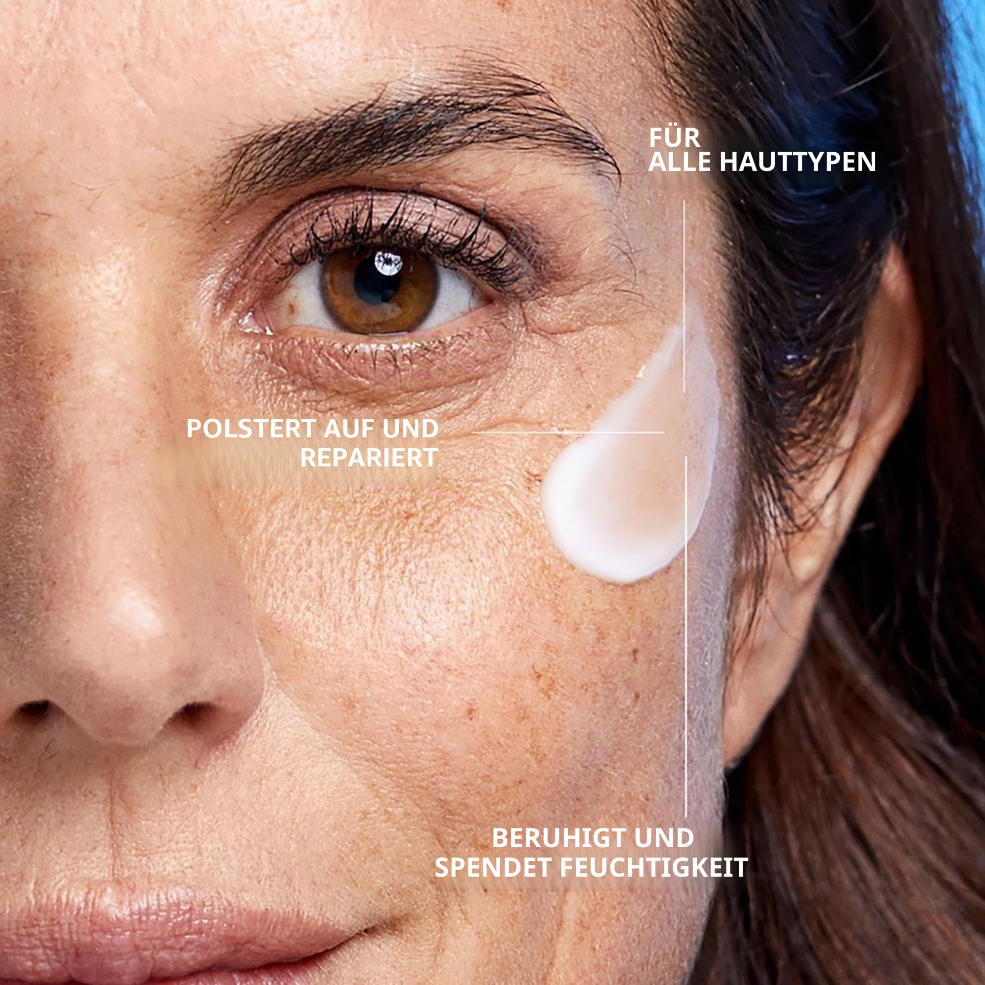 La Roche Posay Anti-Aging-Creme, Für empfindliche Haut, Regenerierend und aufpolsternd, Mit kurz- und langkettigem Hyaluron und Vitamin B5, Hyalu B5 Pflege, 40 ml