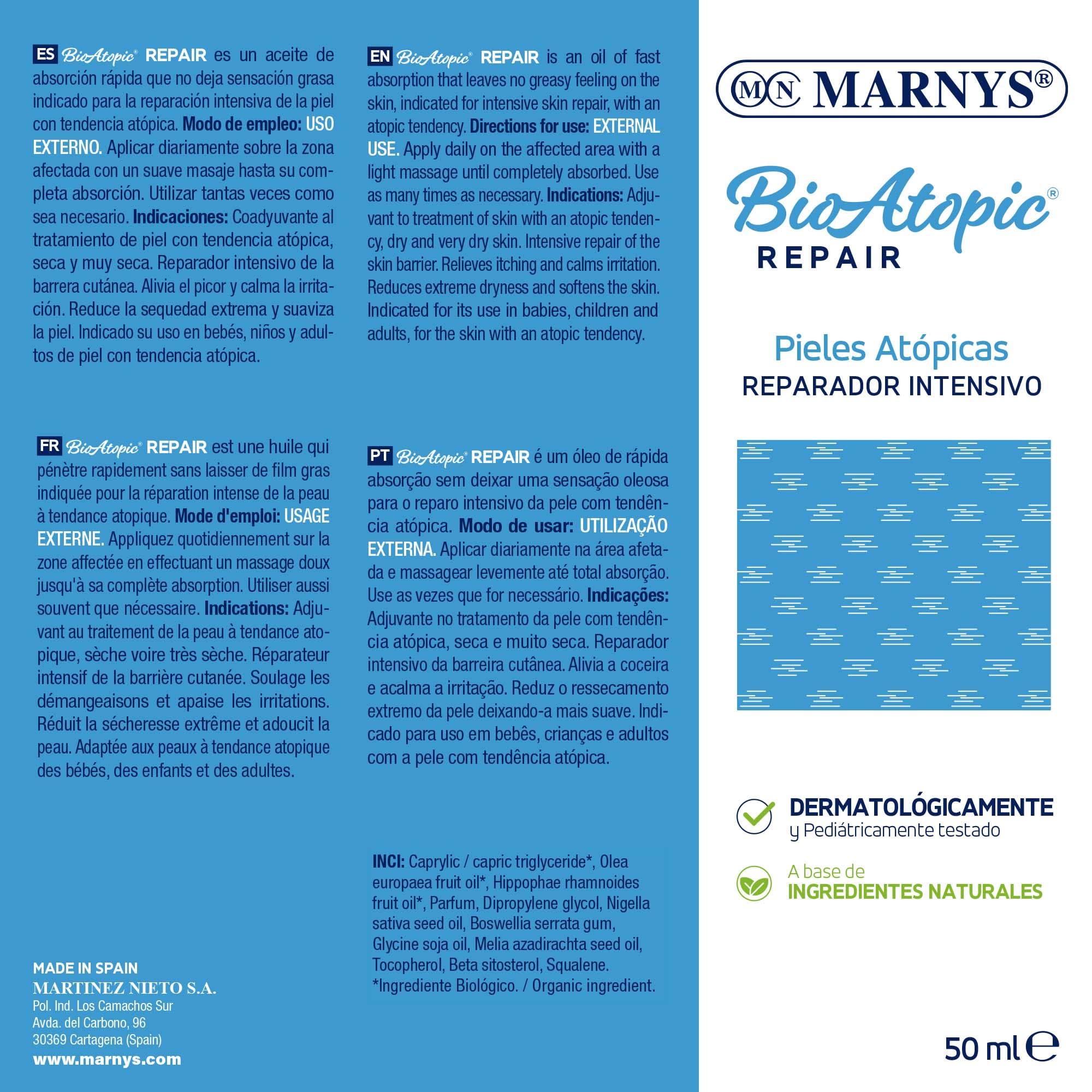marny's BIOATOPIC REPAIR 50ml