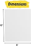 Mr. Pen- Canvas Panels, 2 Pack, 8x10 Inch, Triple Primed for Oil & Acrylic Paints, Canvas Boards for Painting, Painting, Drawing & Art Supplies, Blank Canvas for Painting, 3mm Thickness | Triple Primed for Oil & Acrylic Paints, Canvas Boards for Pain