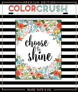 Color Crush: An Adult Coloring Book, Premium Edition (Inspirational Coloring, Journaling and Creative Lettering)