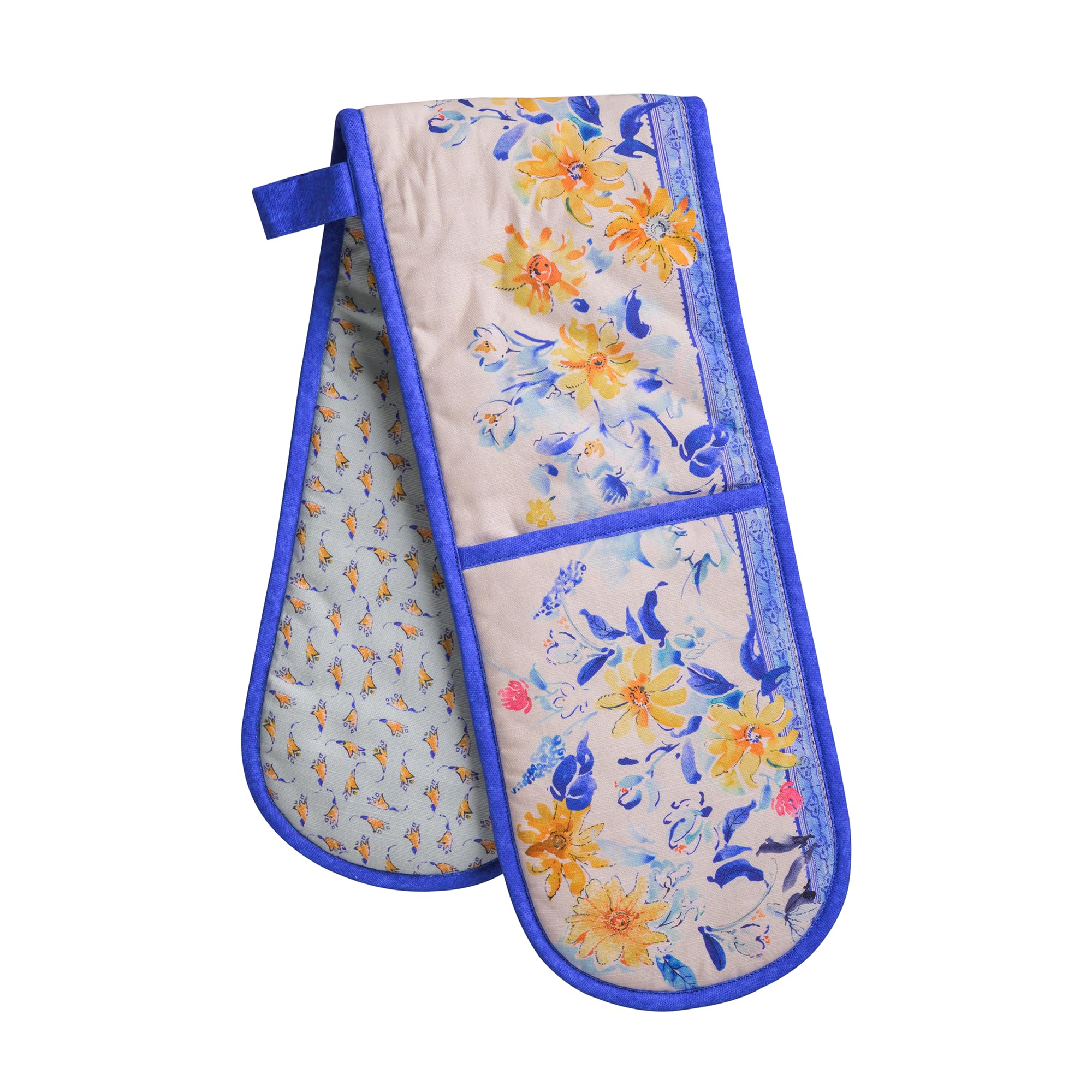 Maison d' Hermine Double Oven Mitts 100% Double Cotton Oven Glove 18 x 89cm — image 1