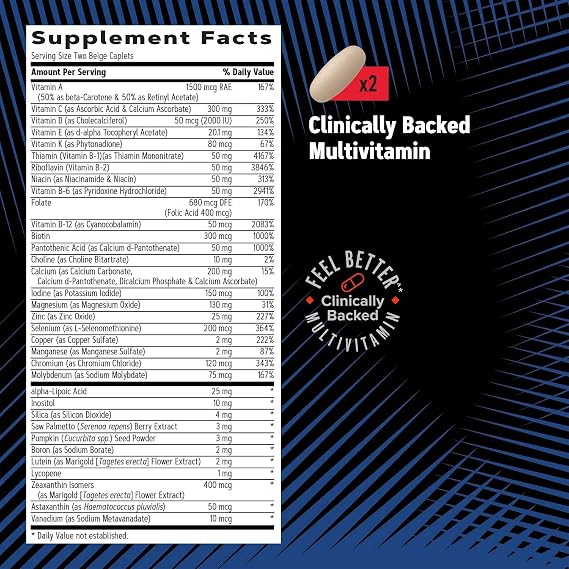 GNC AMP Extreme Strength Vitapak Program, 3-in-1 System, 30 Ct, 30 Srvgs