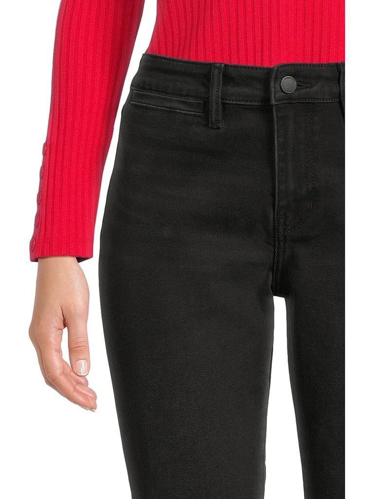 Black Liverpool Los Angeles Abby Mid-rise Skinny Jeans W/ Welt Pockets