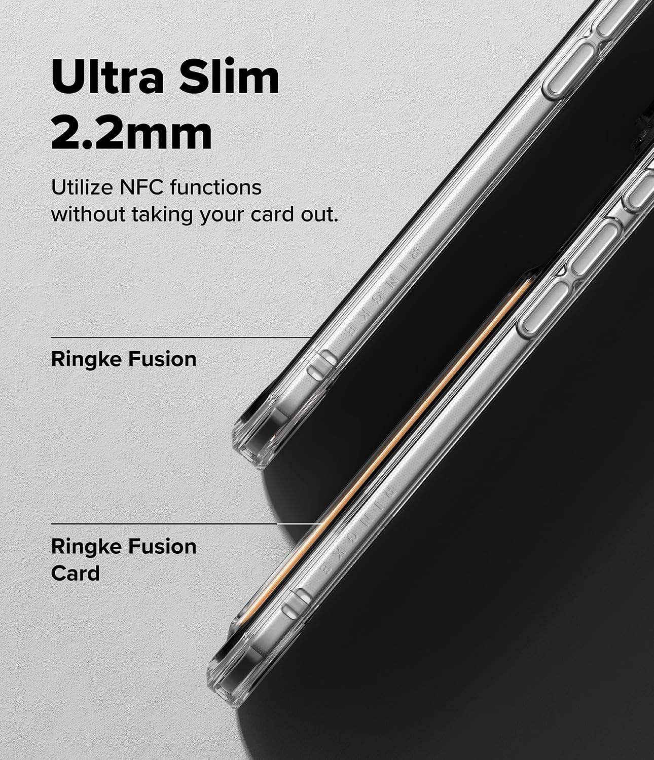 Ringke for iPhone Air Case [Fusion Card Clear] image 4