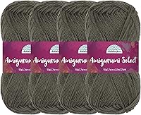 Vista 33 de JubileeYarn Amigurumi Select - Hilo acrílico para bebé, aster, 4 madejas