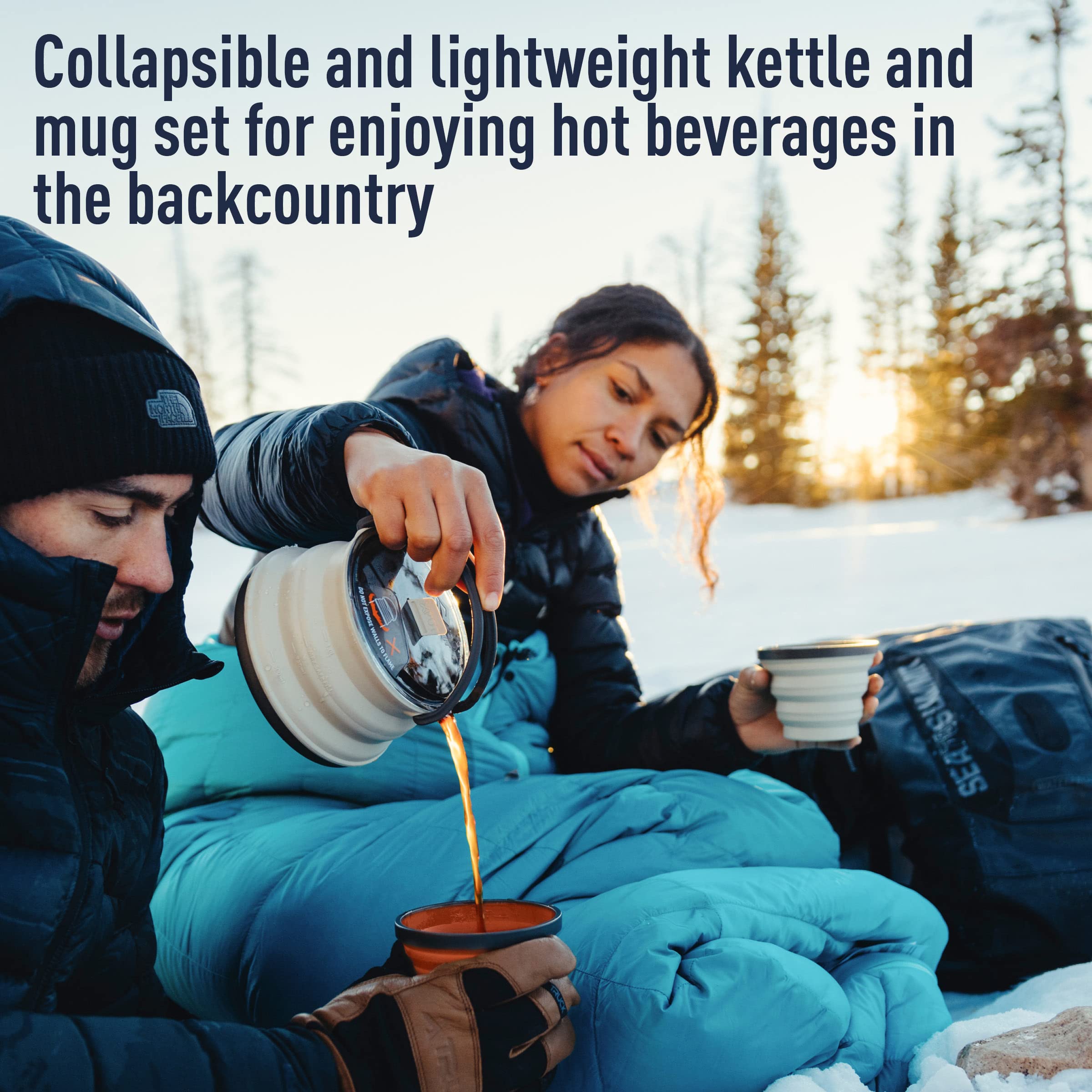 Amazon.com : Sea to Summit X-Pot Collapsible Kettle and Mug
