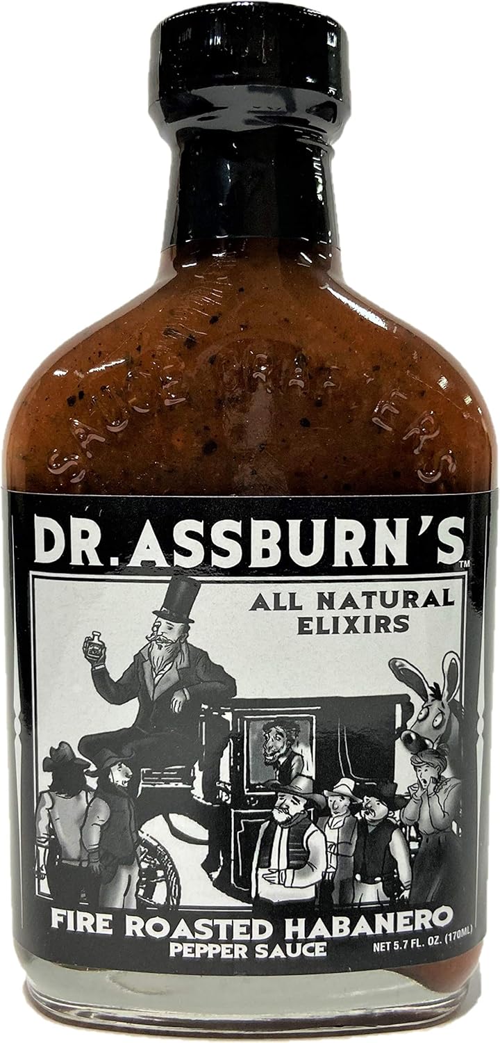 Dr. Assburn's Fire Roasted Habanero Pepper Sauce Amazon.ca Grocery & Gourmet Food