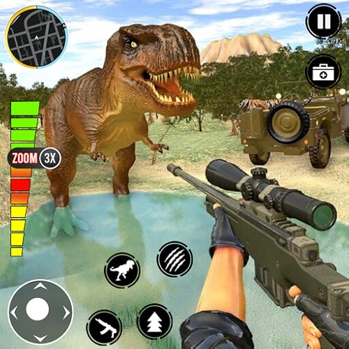 Dino Hunter King: Dinosaur Hunting Games Shooting Games