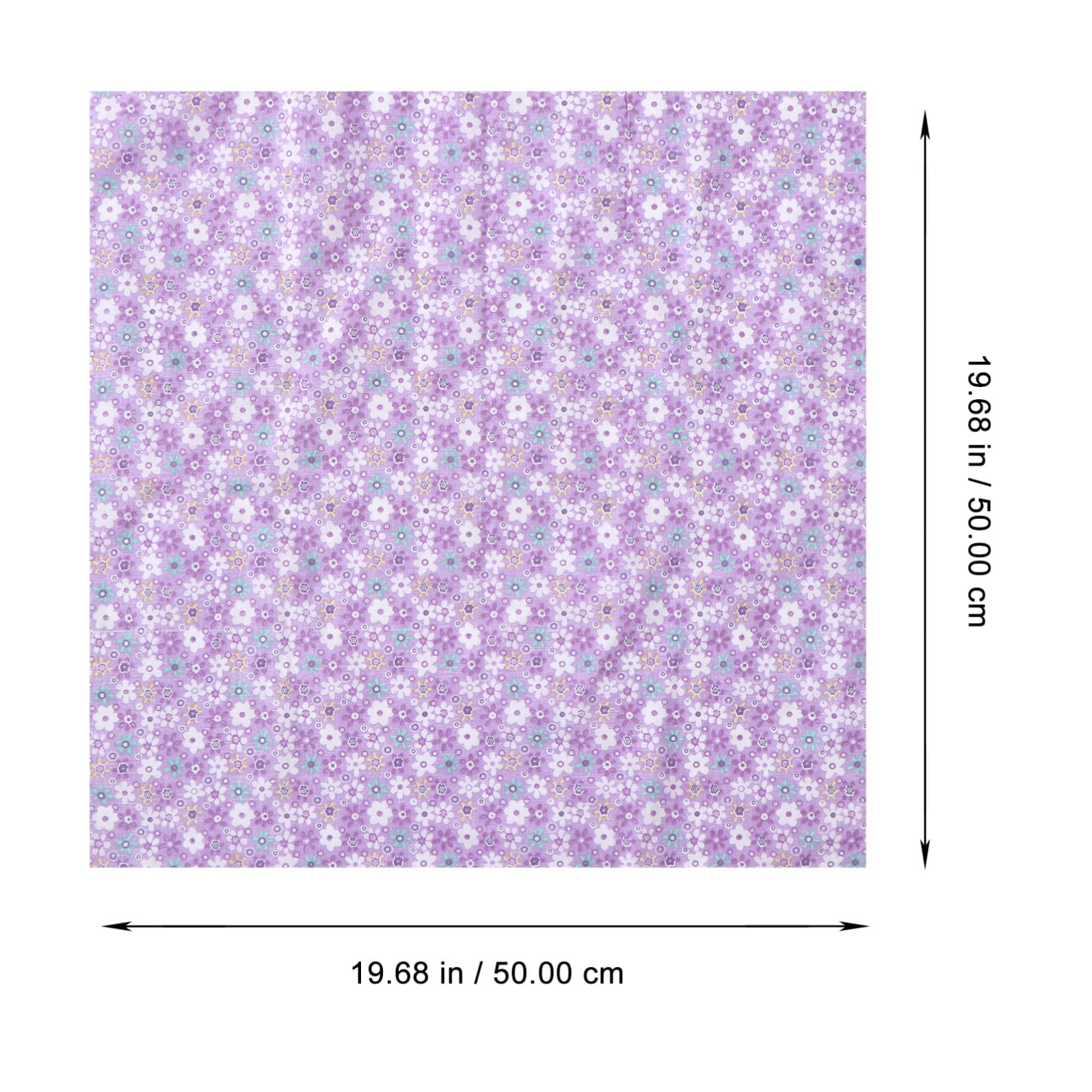 EXCEART 21pezzi Cotone Twill Stampato Con Motivo Floreale Per Cucito e Decorazioni Per La Casa Serie Blu