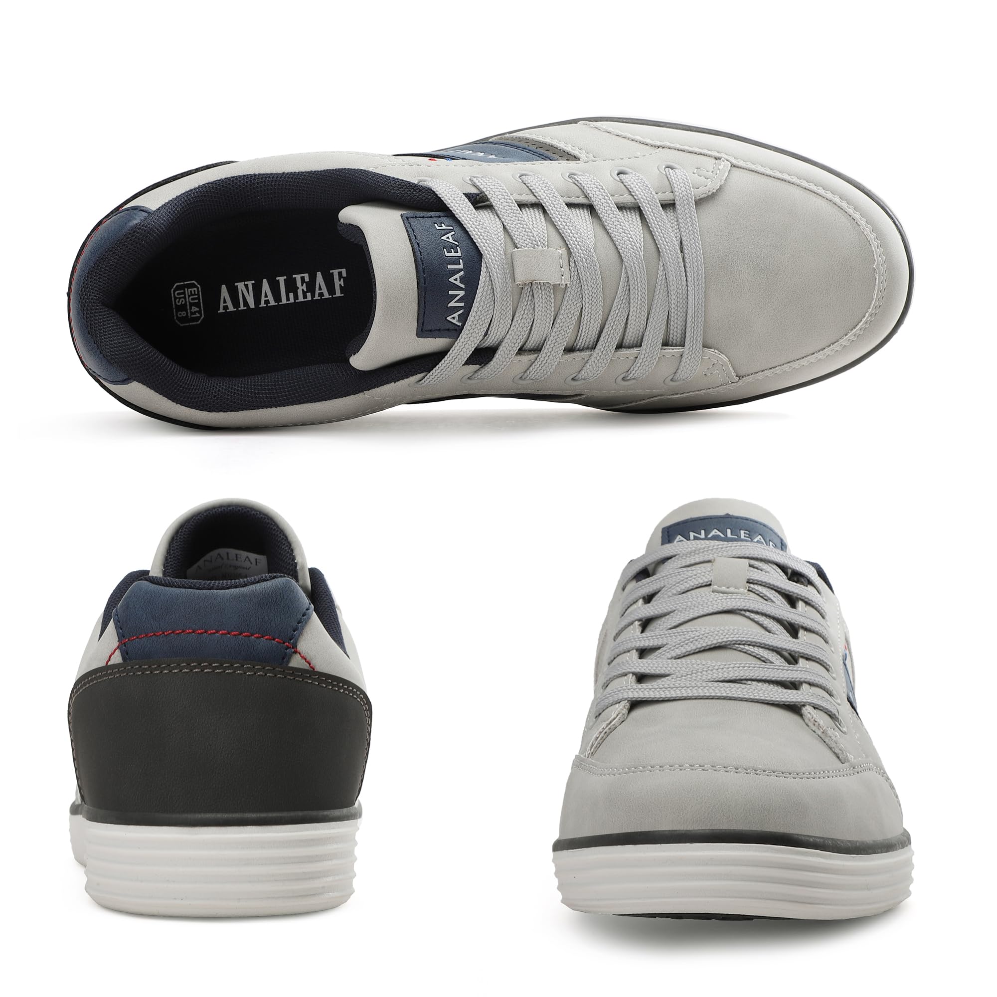 ANALEAF Scarpe Casual da Uomo Scarpe da Ginnastica Scarpe da Passeggio Dimensioni 41-46 EU