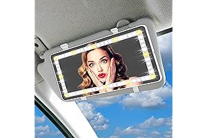 ViLSOM Car Vanity Mirror With Lights: The Ultimate Companion for On-the-Go Glam