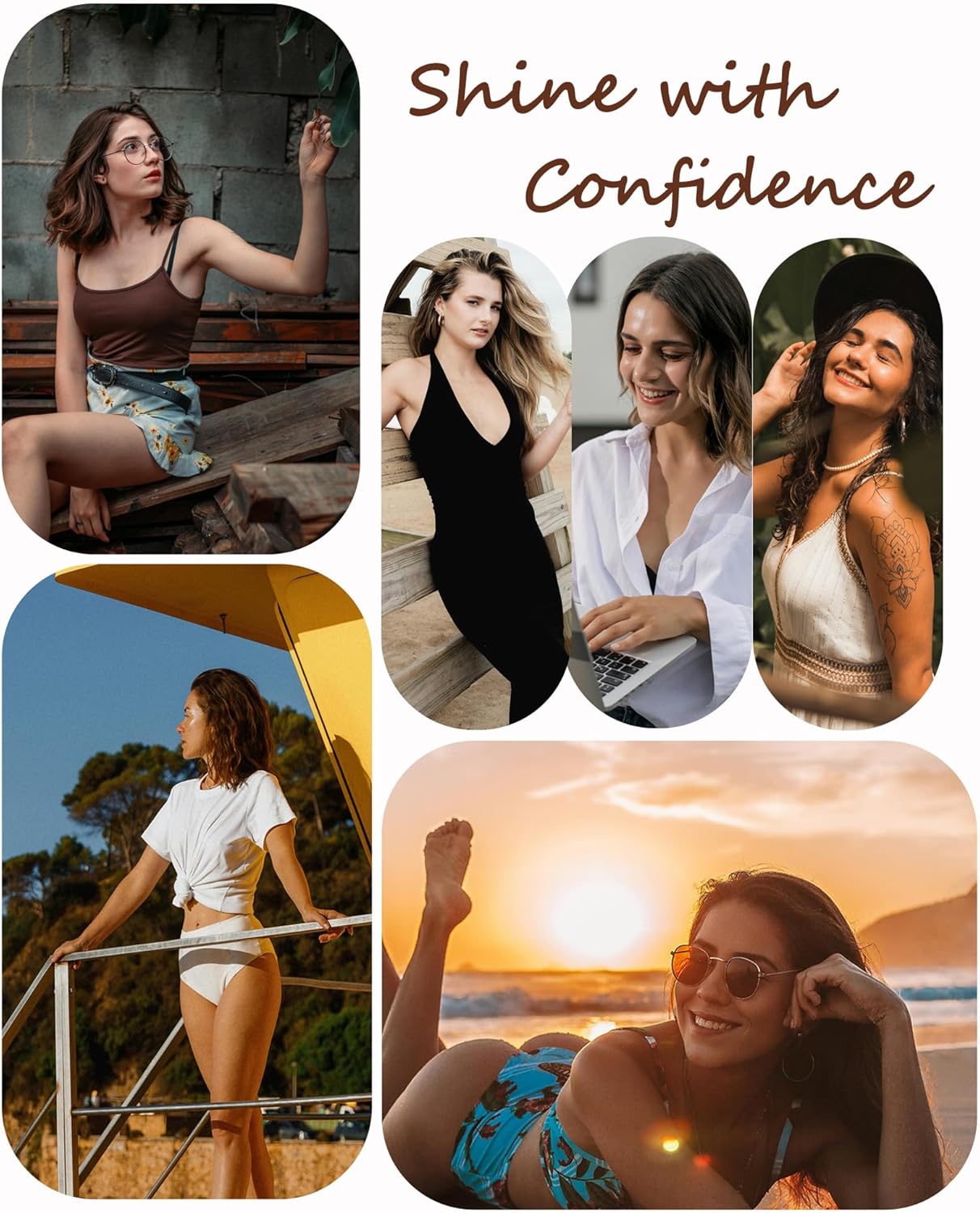 Nipple Covers for Women 2 Pairs, Pasty Nipple Covers, Hypoallergenic Sticky Adhesive Silicone Pasties Reusable with Case - Image 6