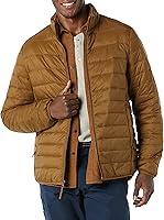 Amazon Essentials Men's Lightweight Water-Resistant Packable Puffer Jacket