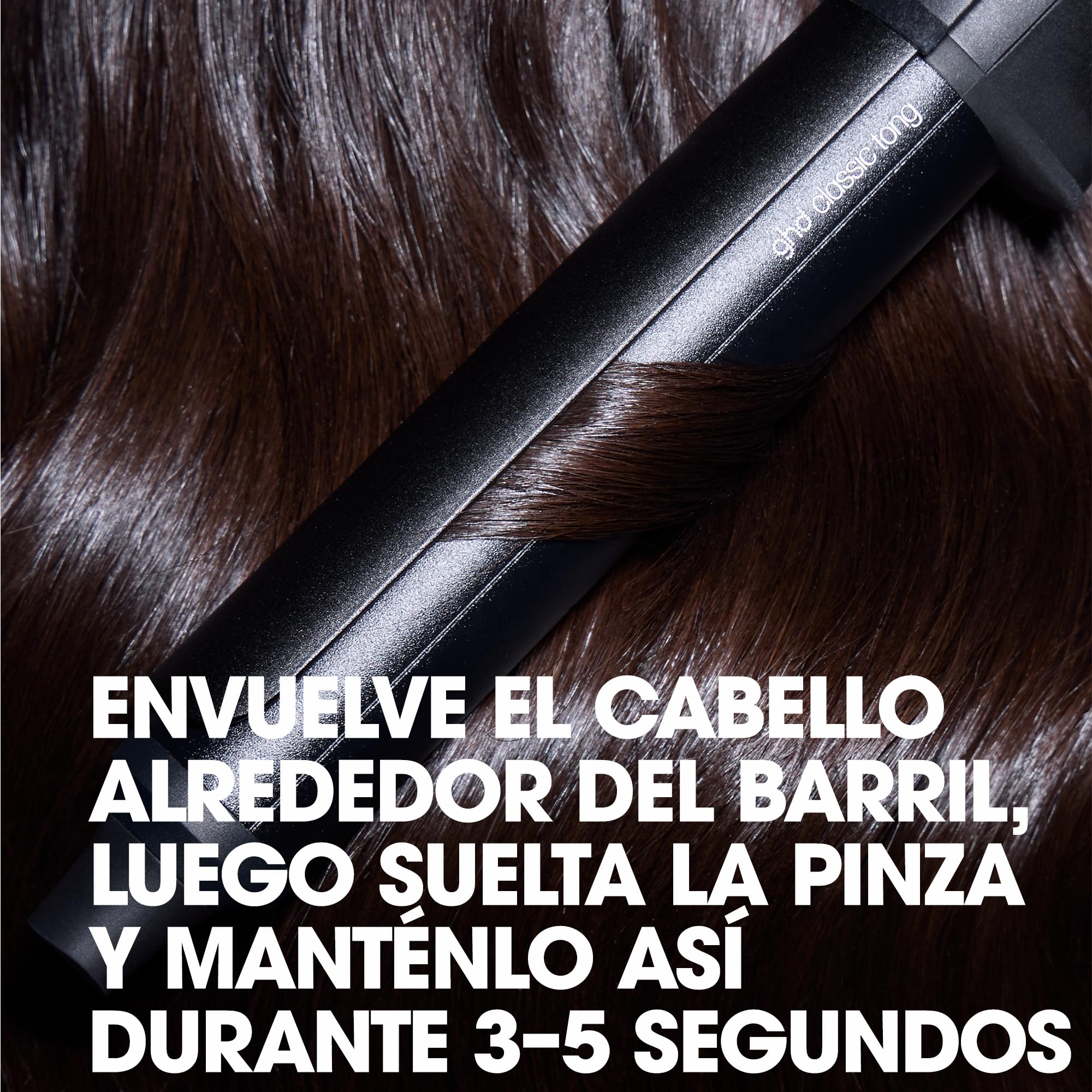 ghd Chronos Curve Classic Tong Tenacilla Profesional para ondas definidas de larga duración - Enchufe Europeo