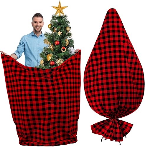 Bolsa de almacenamiento grande para árbol de Navidad, bolsa de plástico impermeable para árbol de Navidad, cubierta vertical para árbol de Navidad disponible en Yaxa Colombia