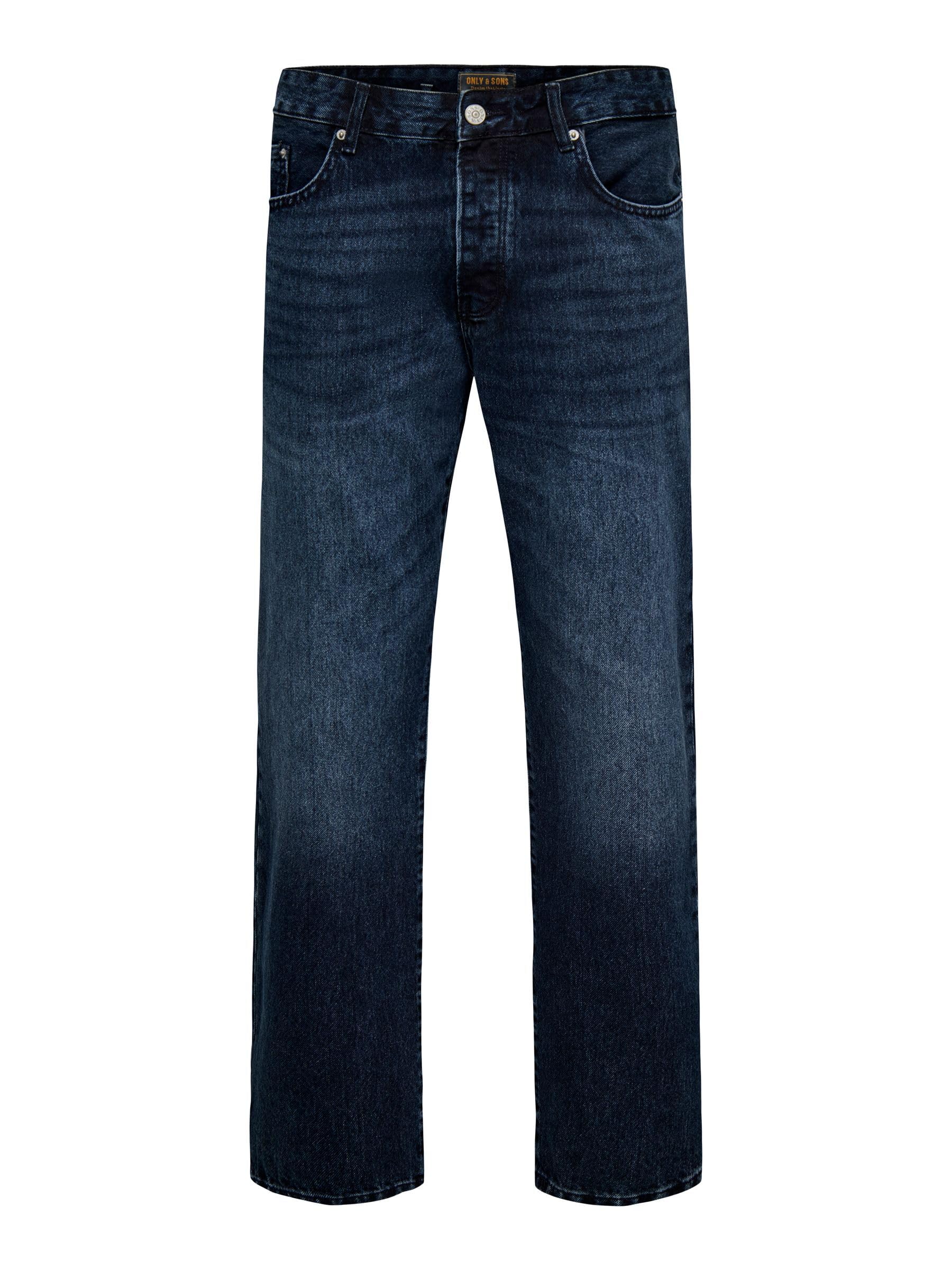 Only & Sons Male Normal geschnitten Jeans ONSEDGE Mid Rise Gerade geschnitten Jeans