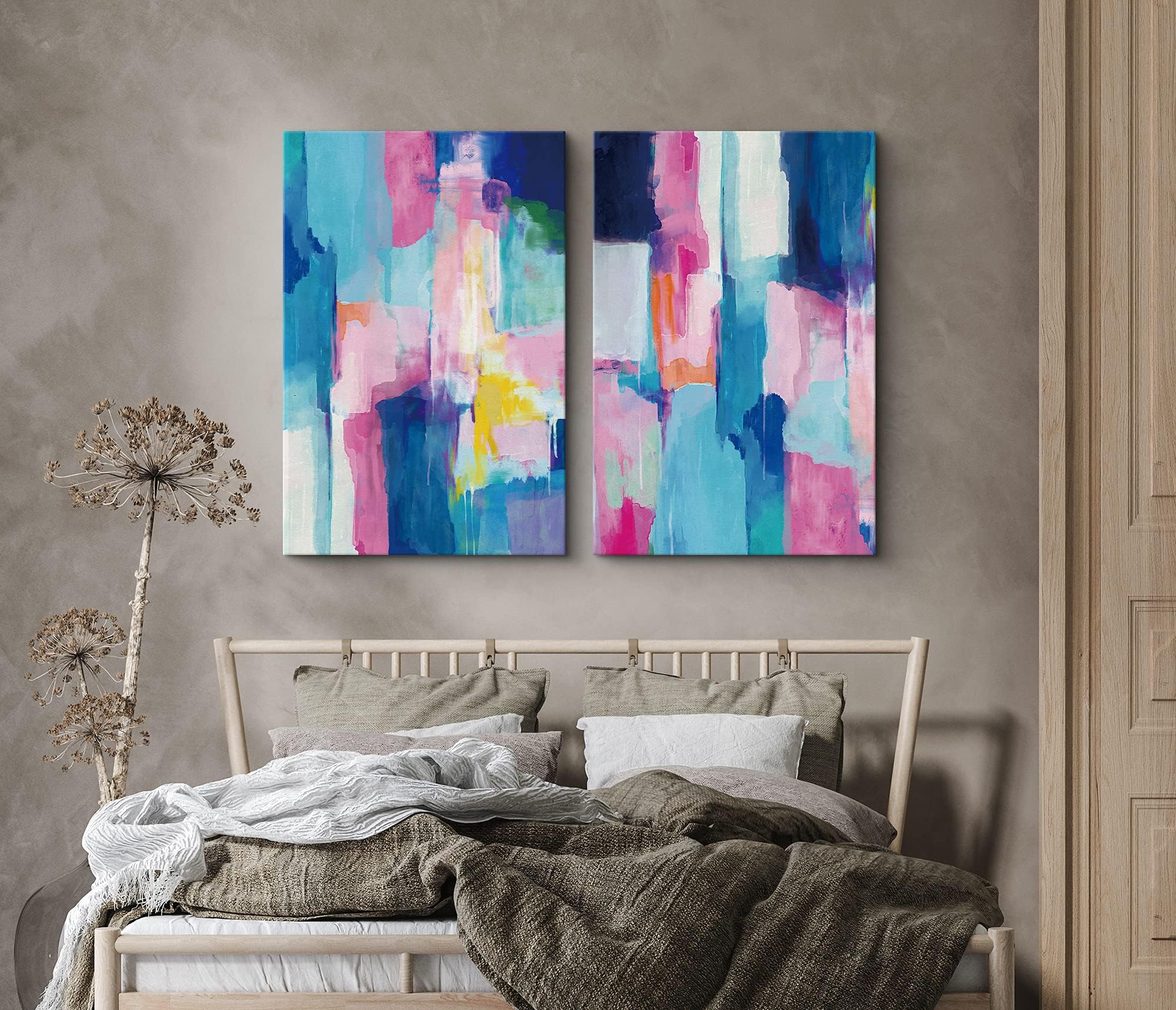 Modern Pastel Wall Art Set
