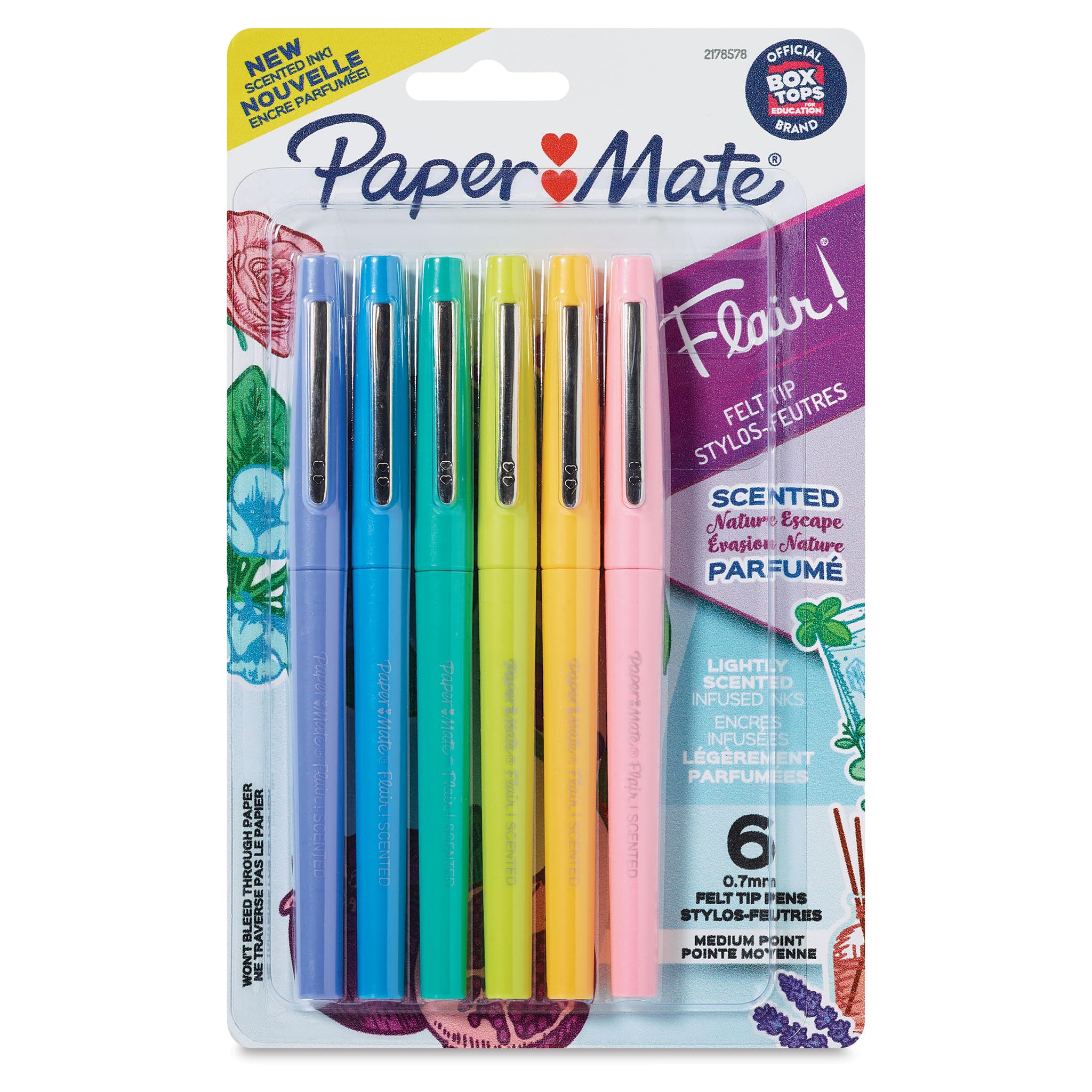 Scented Paper Mate Flair 12 Pack Papermate Flair Scented Fibre Tip