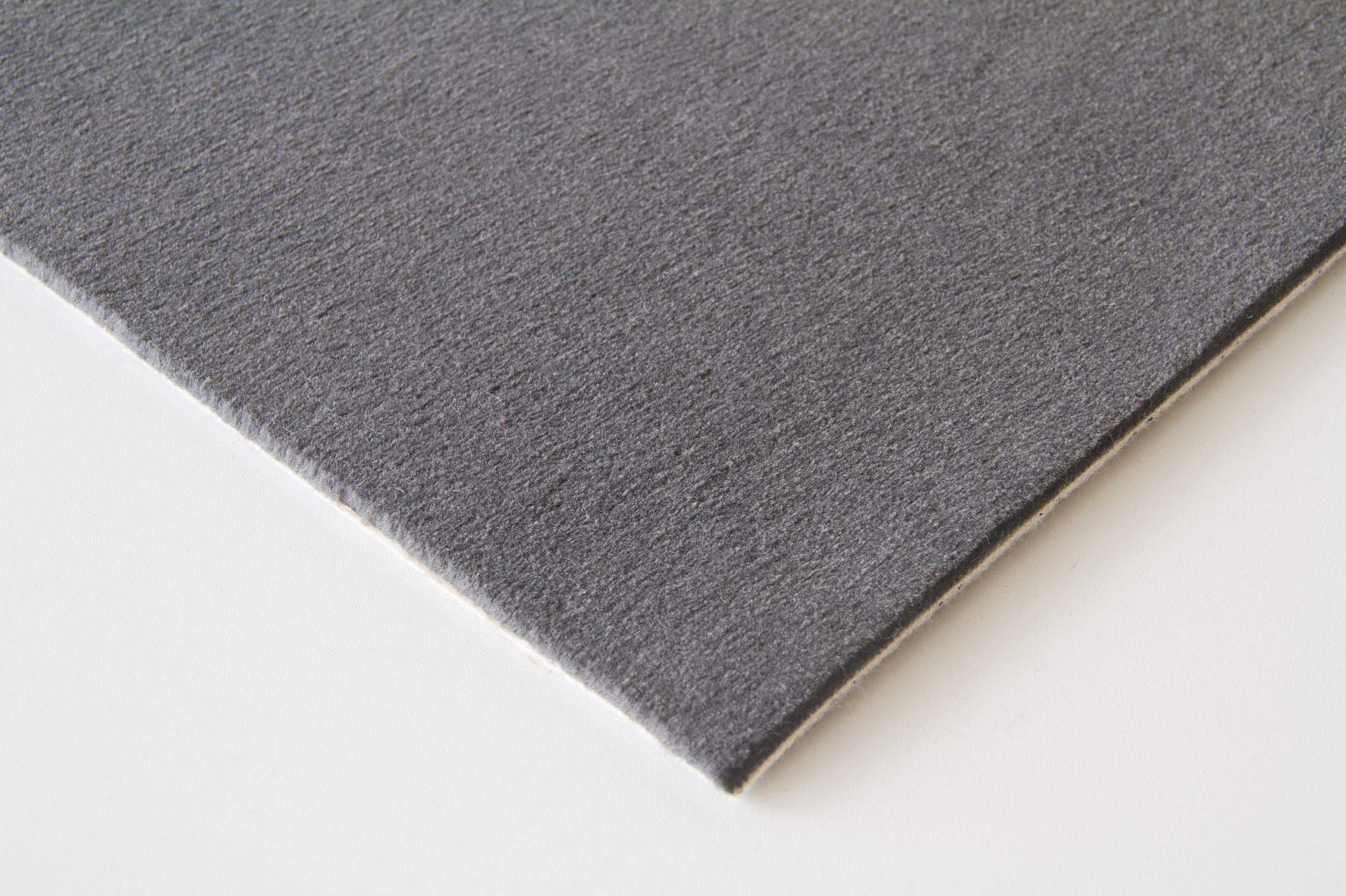 Steffensmeier Velours Teppichboden Palena Meterware | Auslegware für Kinderzimmer Wohnzimmer Schlafzimmer | Anthrazit, Größe: 100x300 cm