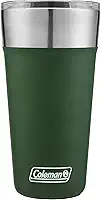 Copo térmico de aço inoxidável Coleman Brew, Heritage Green, 590 ml