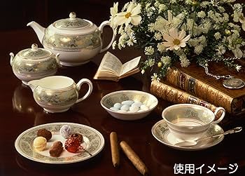 【美品】ウェッジウッド／コロンビア セージグリーン プレート 17.5㎝／WP1 美品】ウェッジウッド／コロンビア セージグリーン プレート