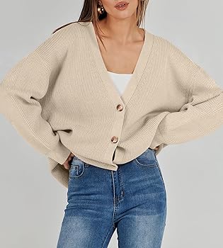 Women Oversized Cardigan Sweater for Fall Casual Outfits