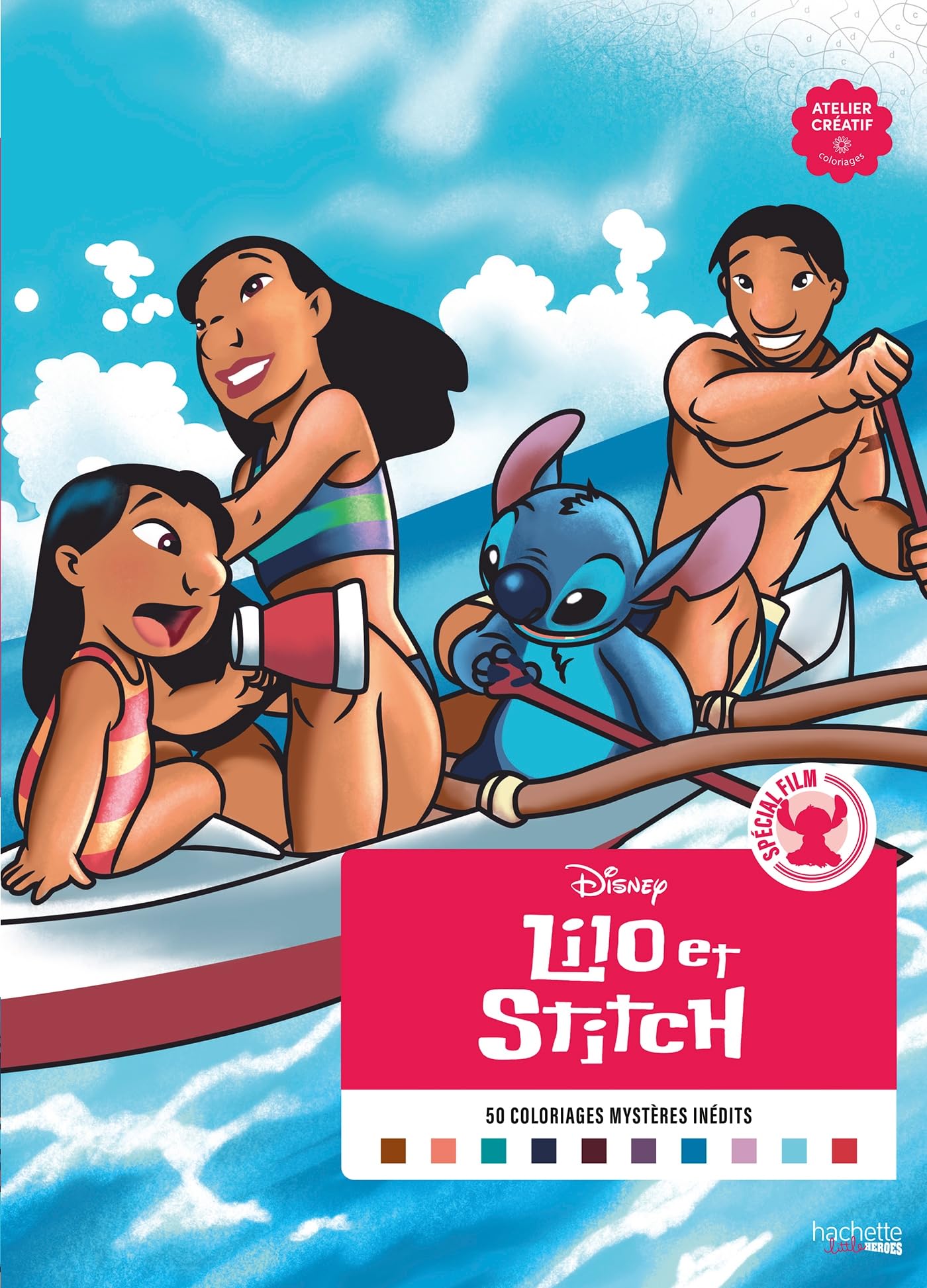 Coloriages mystères Spécial film - Lilo & Stitch: 50 coloriages mystères inédits