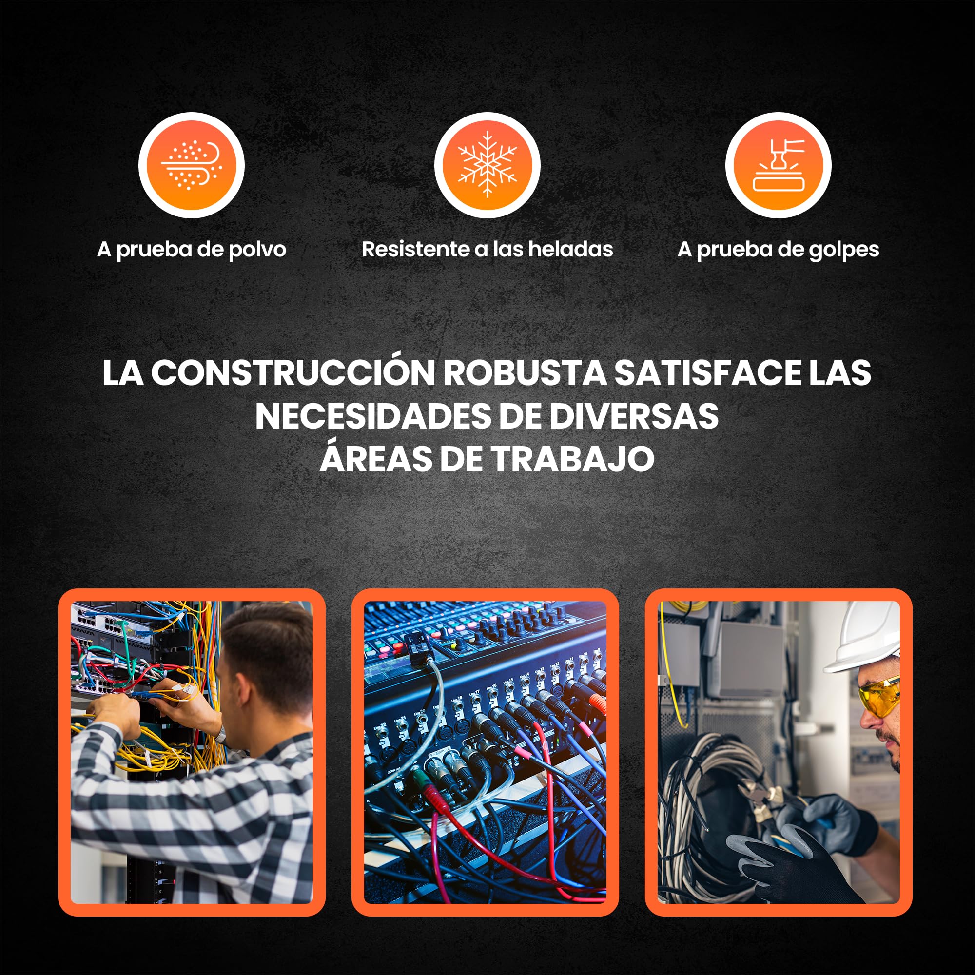 EXTRALINK Fusionadora de Fibra Óptica – Máquina de Fusión con 6 Motores, Batería 7800mAh, LCD 5,1" con Zoom 300x, App, Empalme 6s & Calentamiento 15s, Equipo Automático para FTTH, LAN – Kit Completo