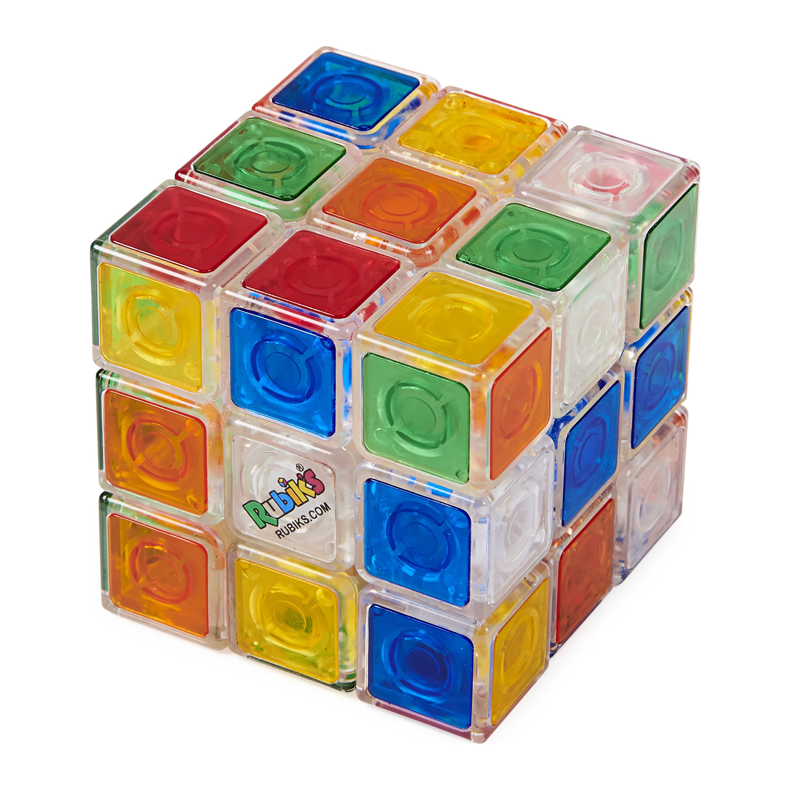 Rubik's Crystal, New Transparent 3x3 Cube Classic ColorMatching