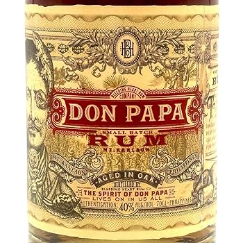 Amazon.co.jp: ドンパパ 7年 ラム 40度 700ml フィリピン