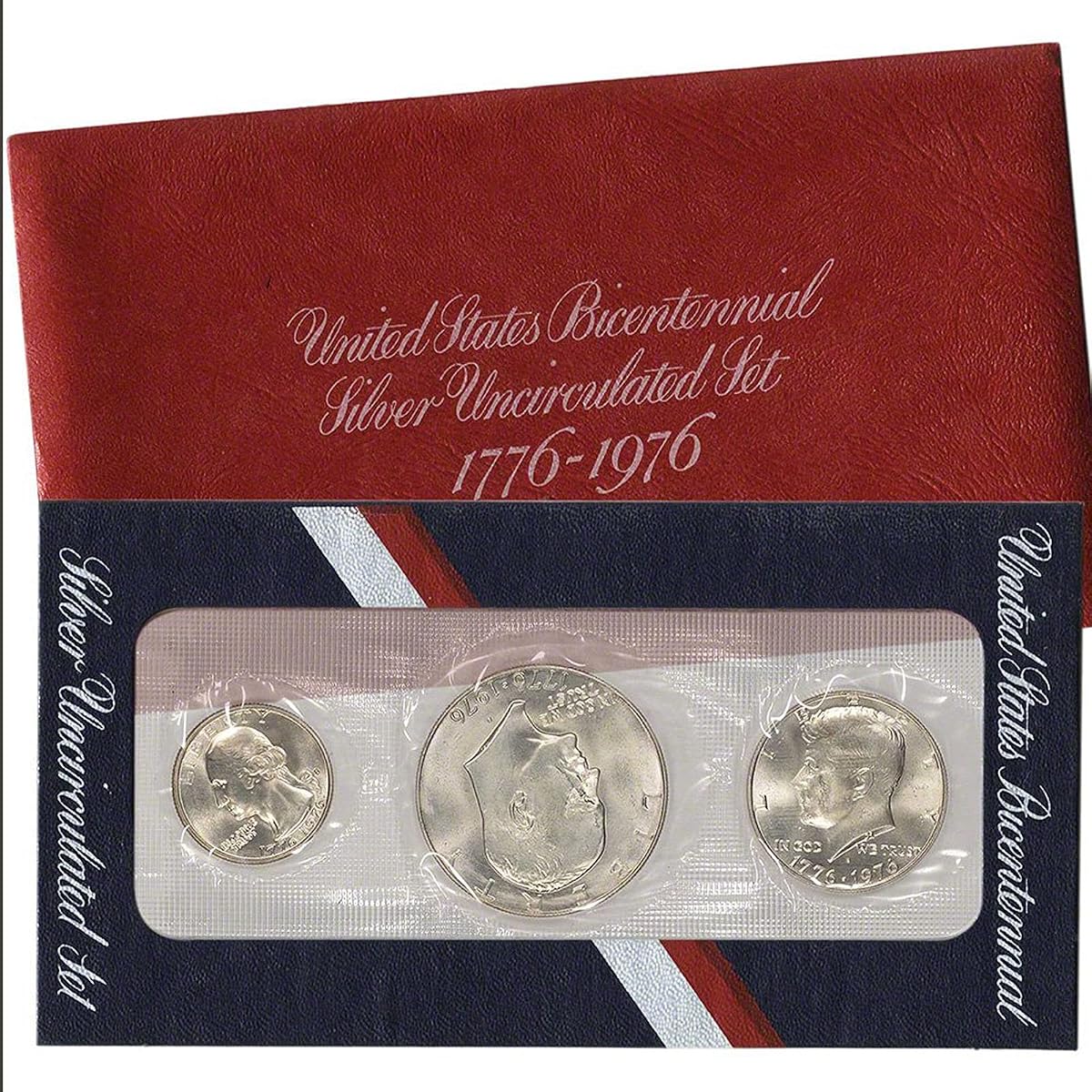 1976 S Bicentenario US Mint Silver set Gema sin circular