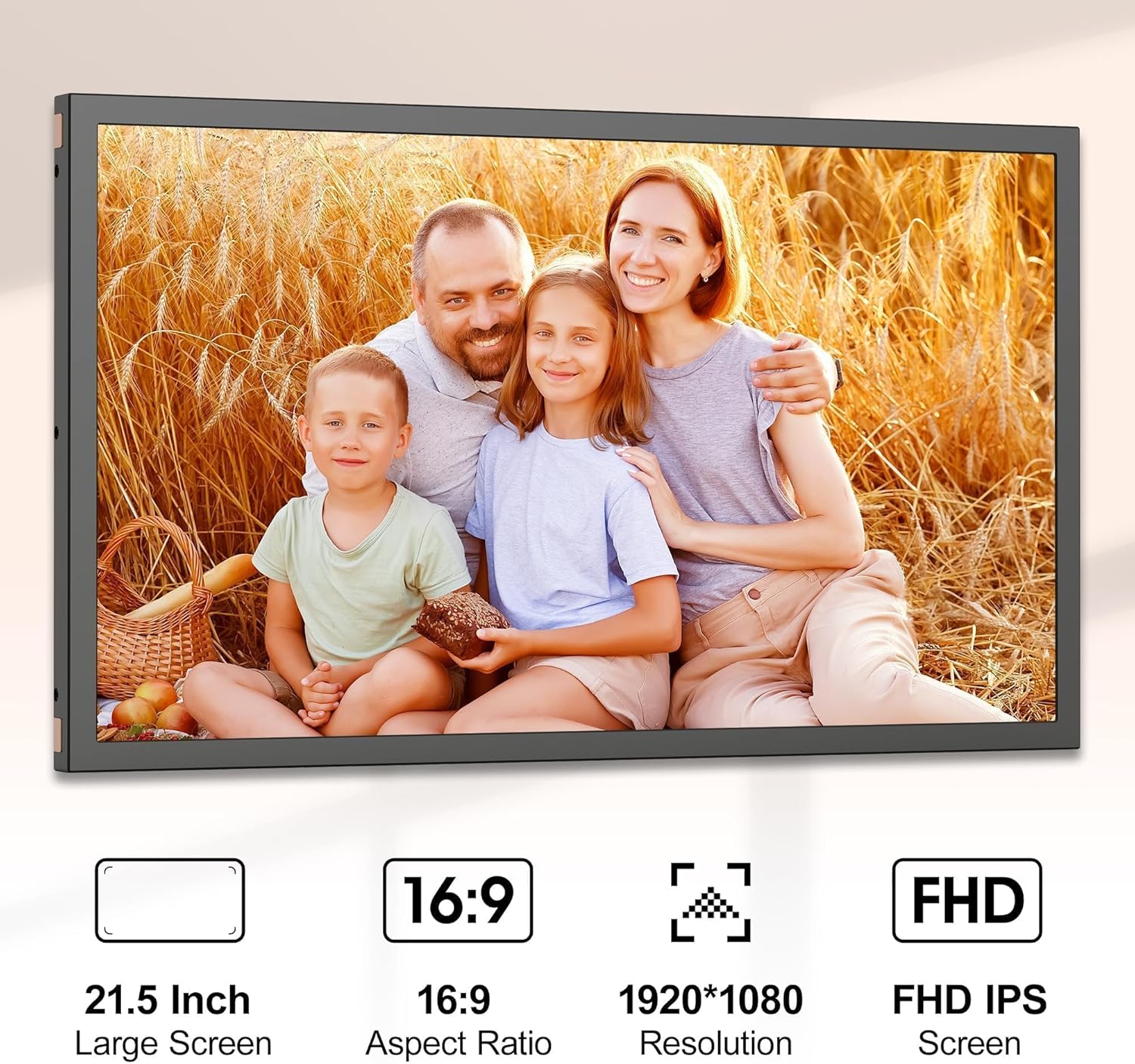 21.5-inch Digital Picture Frame Review: Testado por 30 dias de uso diário
