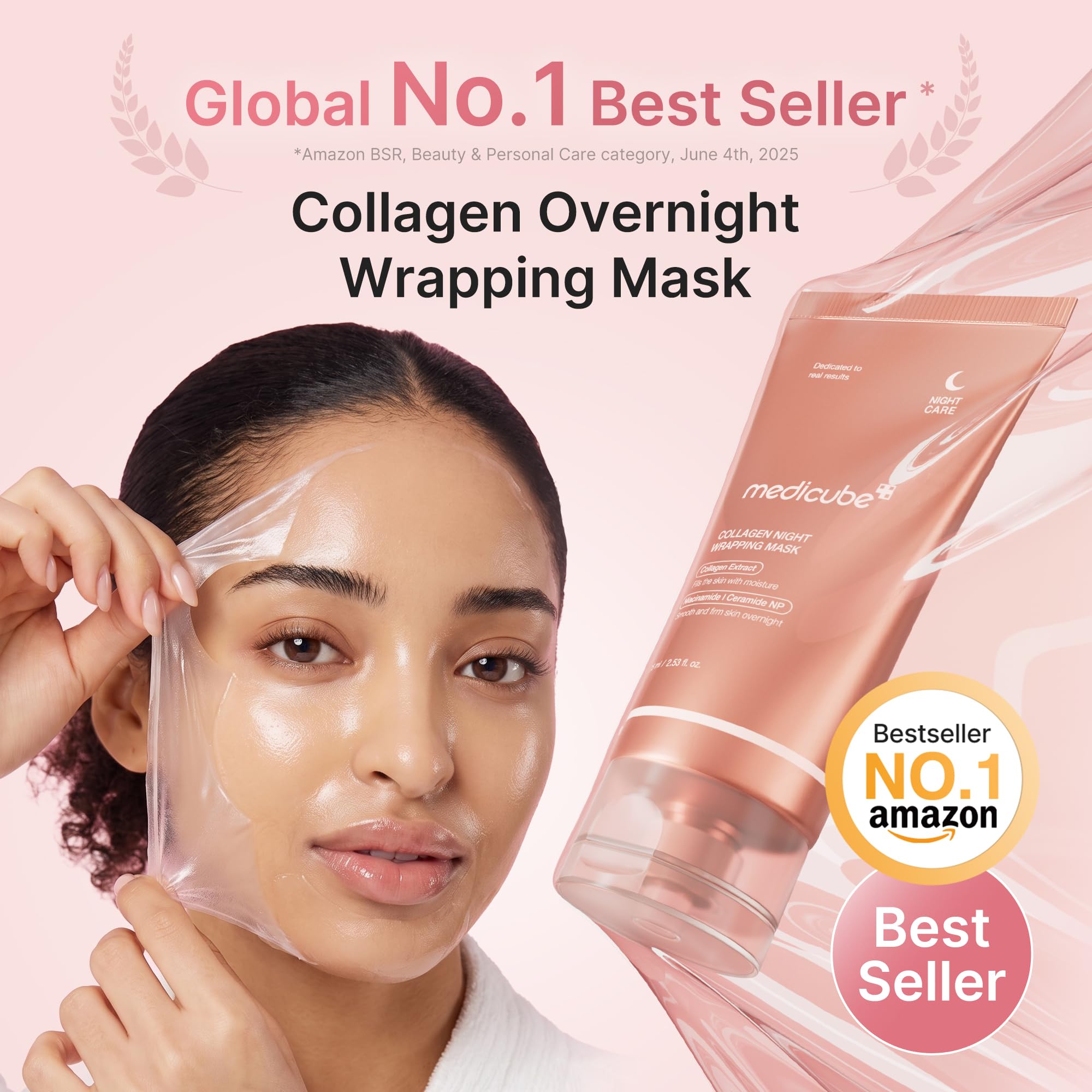 Medicube Collagen Mask - Overnight Peel Off -2 Medicube Collagen Mask - Overnight Peel Off -2