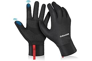 Lightweight & Warm Men's Gloves with Touchscreen Technology
