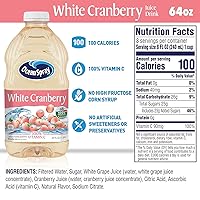 Vista 3 de Ocean Spray® Bebida de jugo de arándano blanco, botella de 64 onzas líquidas (paquete de 1)