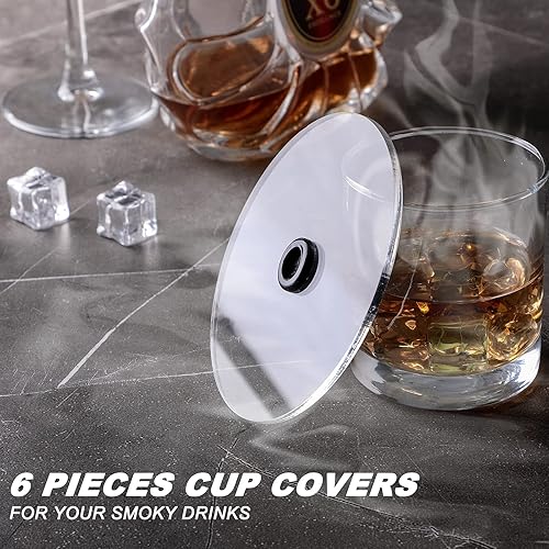 Miniatura 6 de Fundas para tazas de pistola de fumar, tapas de infusor, fundas para bebidas de cóctel, accesorios para copas de vino, copas, vasos, tazas y tazones