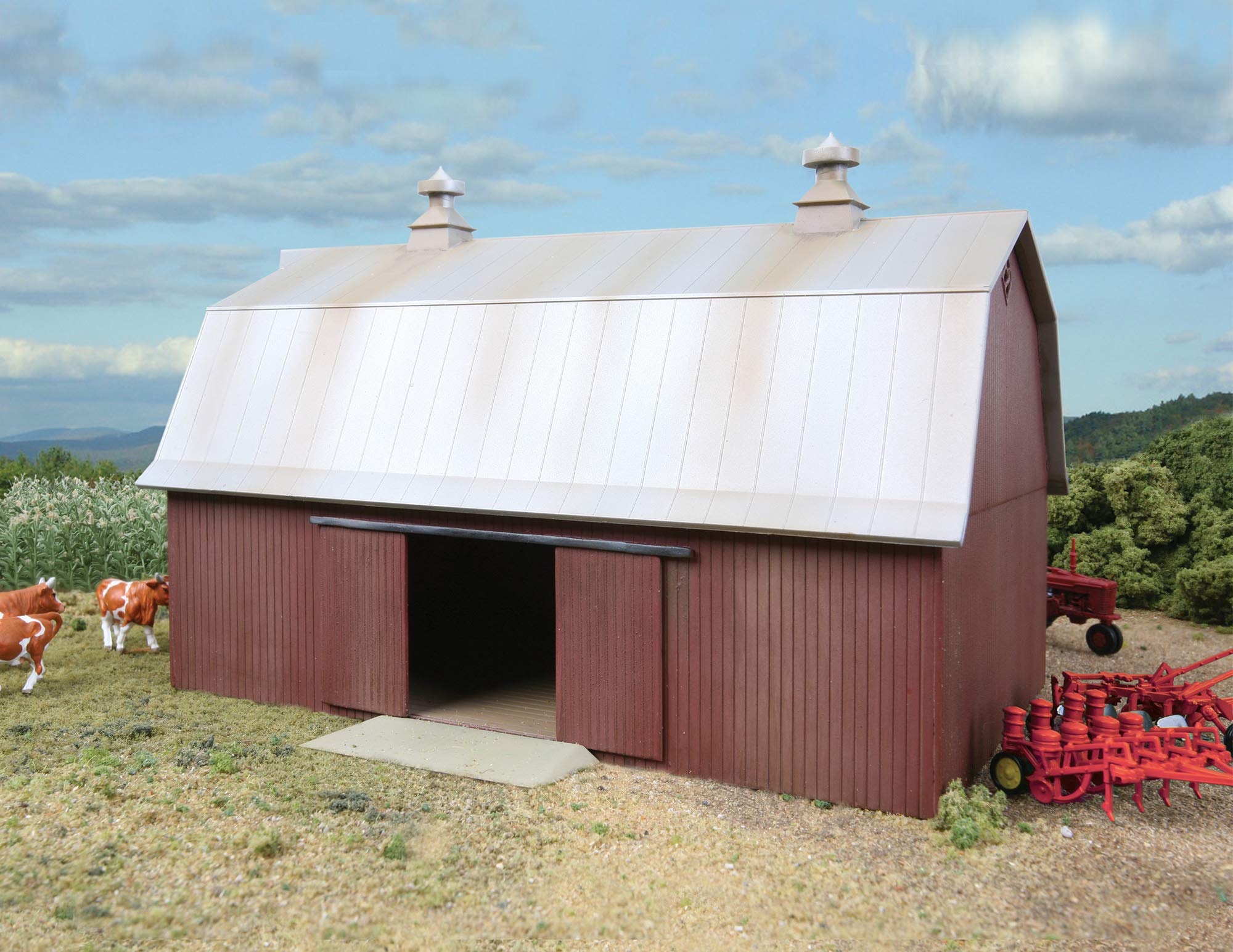 Walthers Cornerstone Rural USA - Meadowhead Barn Plastic Kit